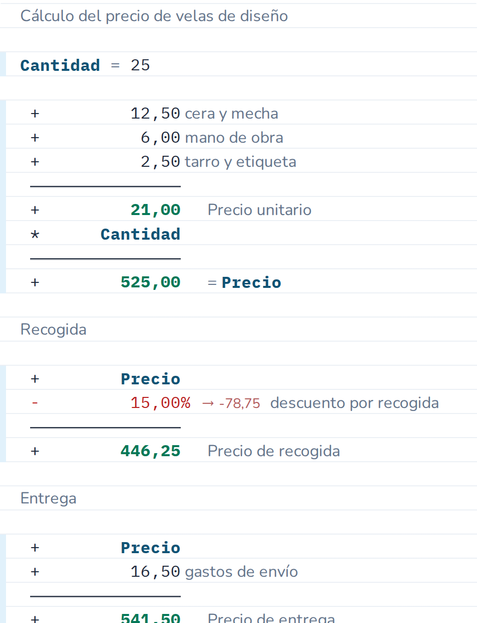 Trabajar con valores con nombre