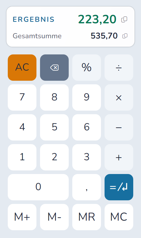 Die Tastatur